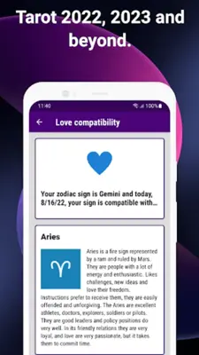 Tarotix android App screenshot 1